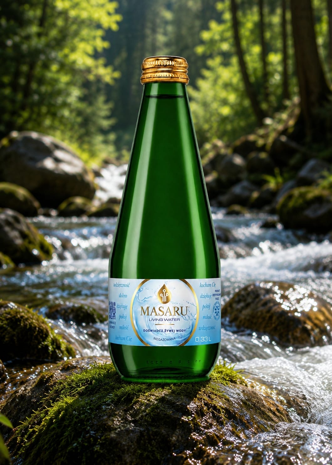 Masaru Living Water — butelka